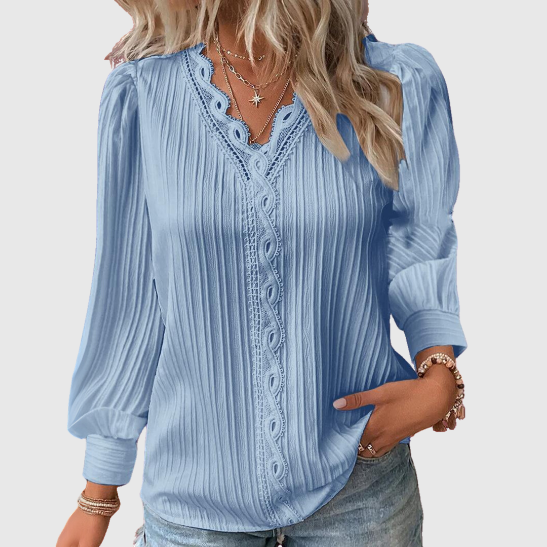Sienna | Elegante kantblouse met verfijnde details