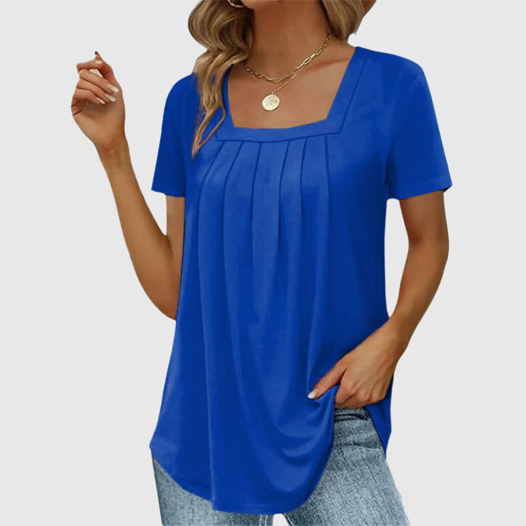 Chloe | Elegante Vouwshirt van Premiumstof