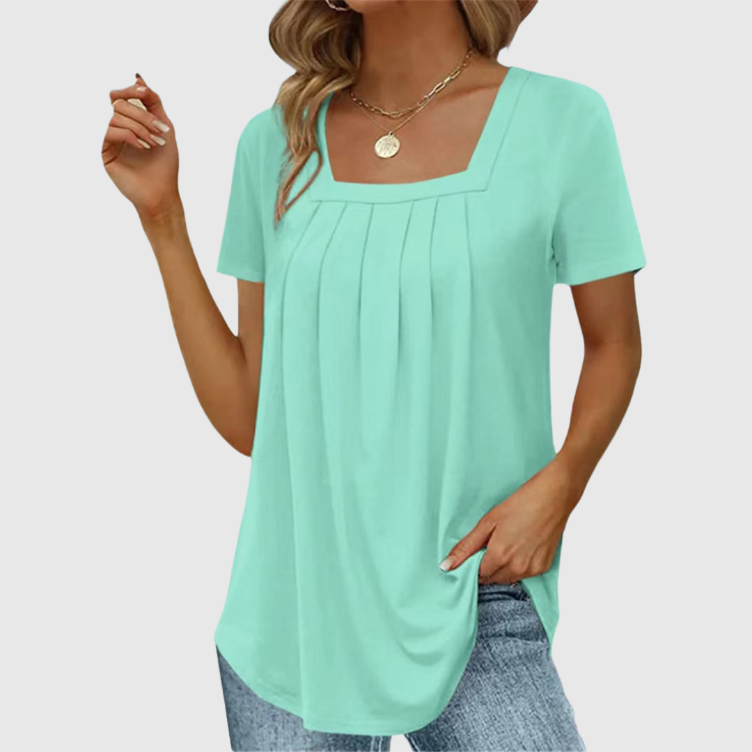 Chloe | Elegante Vouwshirt van Premiumstof