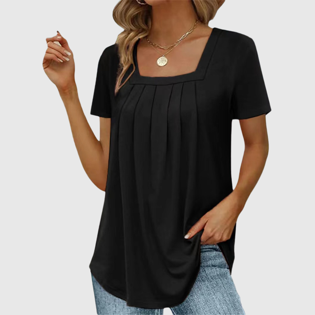 Chloe | Elegante Vouwshirt van Premiumstof