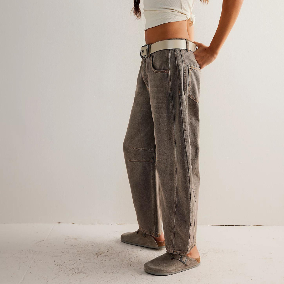 Solenn | Comfortabele jeans met wijde pijpen
