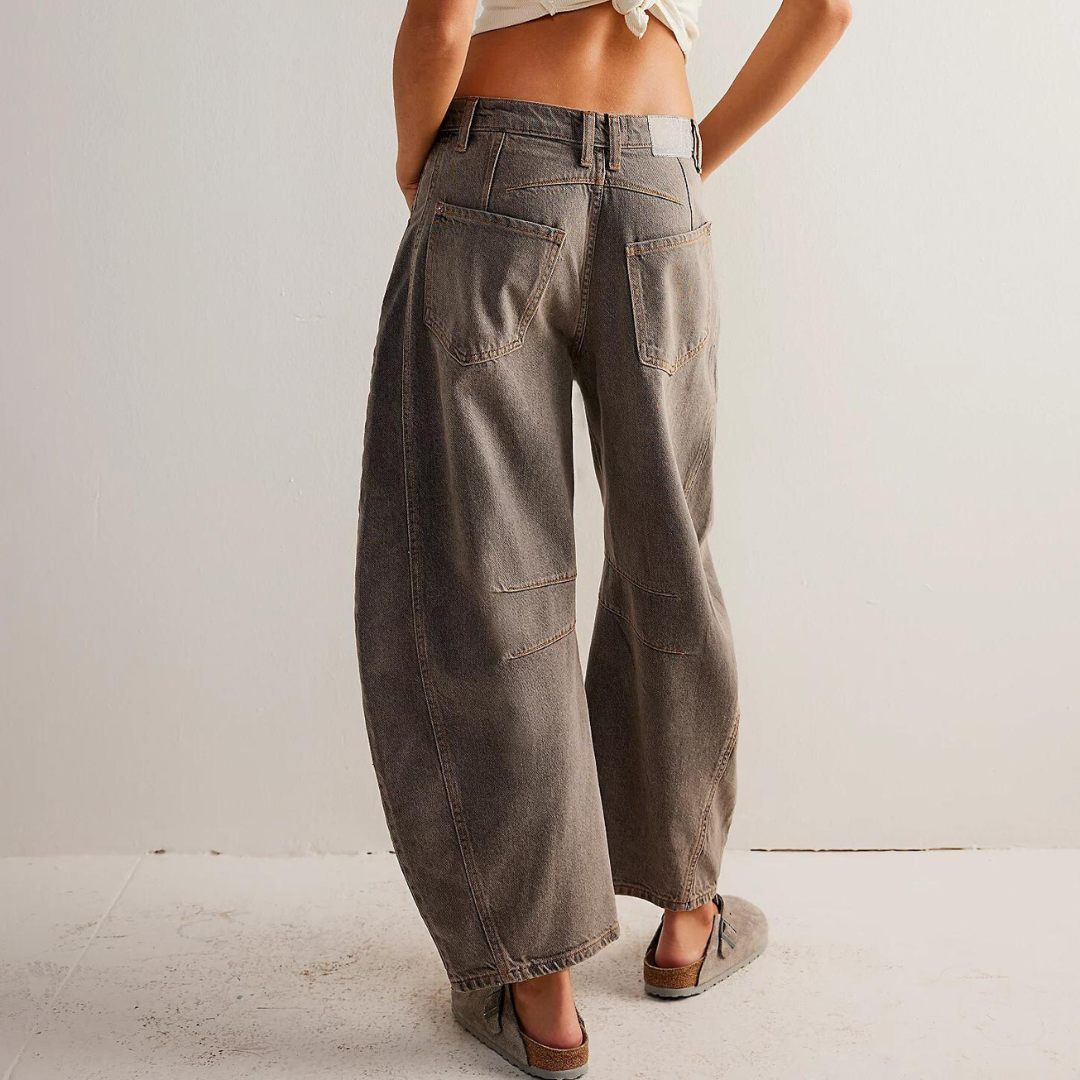 Solenn | Comfortabele jeans met wijde pijpen