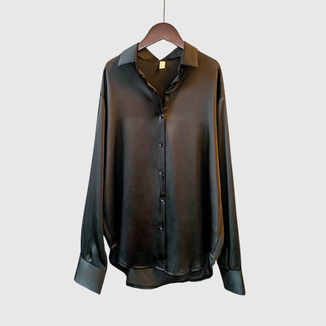 Sarah | Elegante Blouse van hoogwaardige satijn