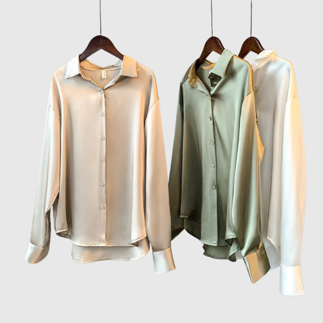 Sarah | Elegante Blouse van hoogwaardige satijn