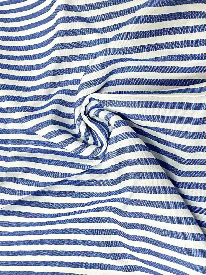Selene | Stijlvolle gestreepte zomerjurk met zakken