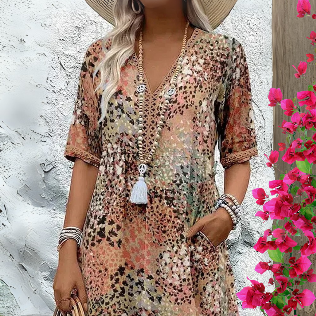 Cassandra | Lente Boho Jurk