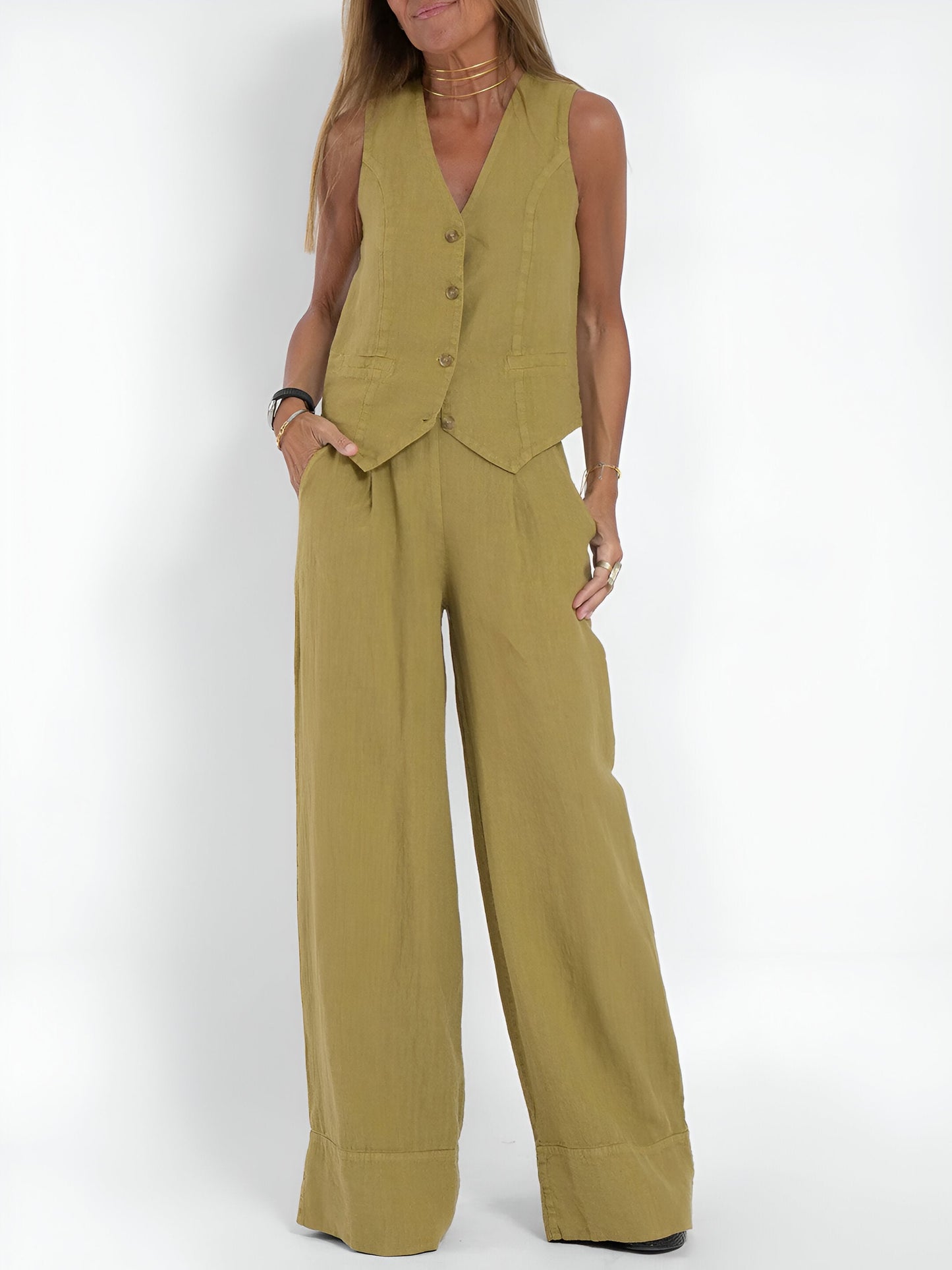 MAUD | Elegante Dames Top (+ Gratis Bijpassende Broek)