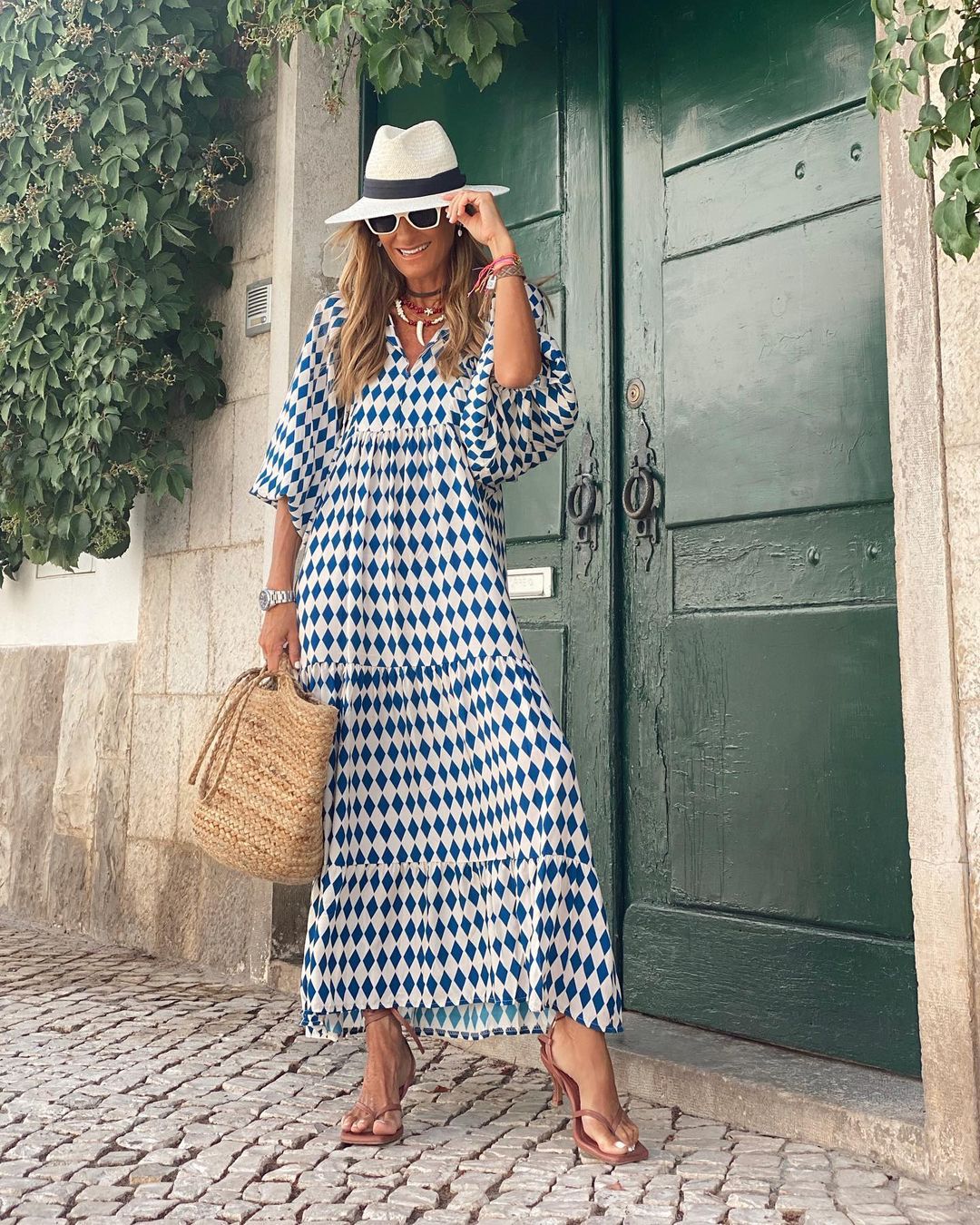 Fleur | Boho Maxikleed