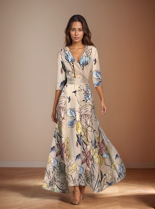 Lorraine | Bloemenpatroon jurk