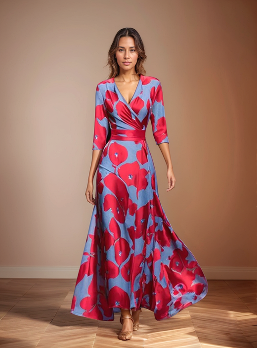 Lorraine | Bloemenpatroon jurk