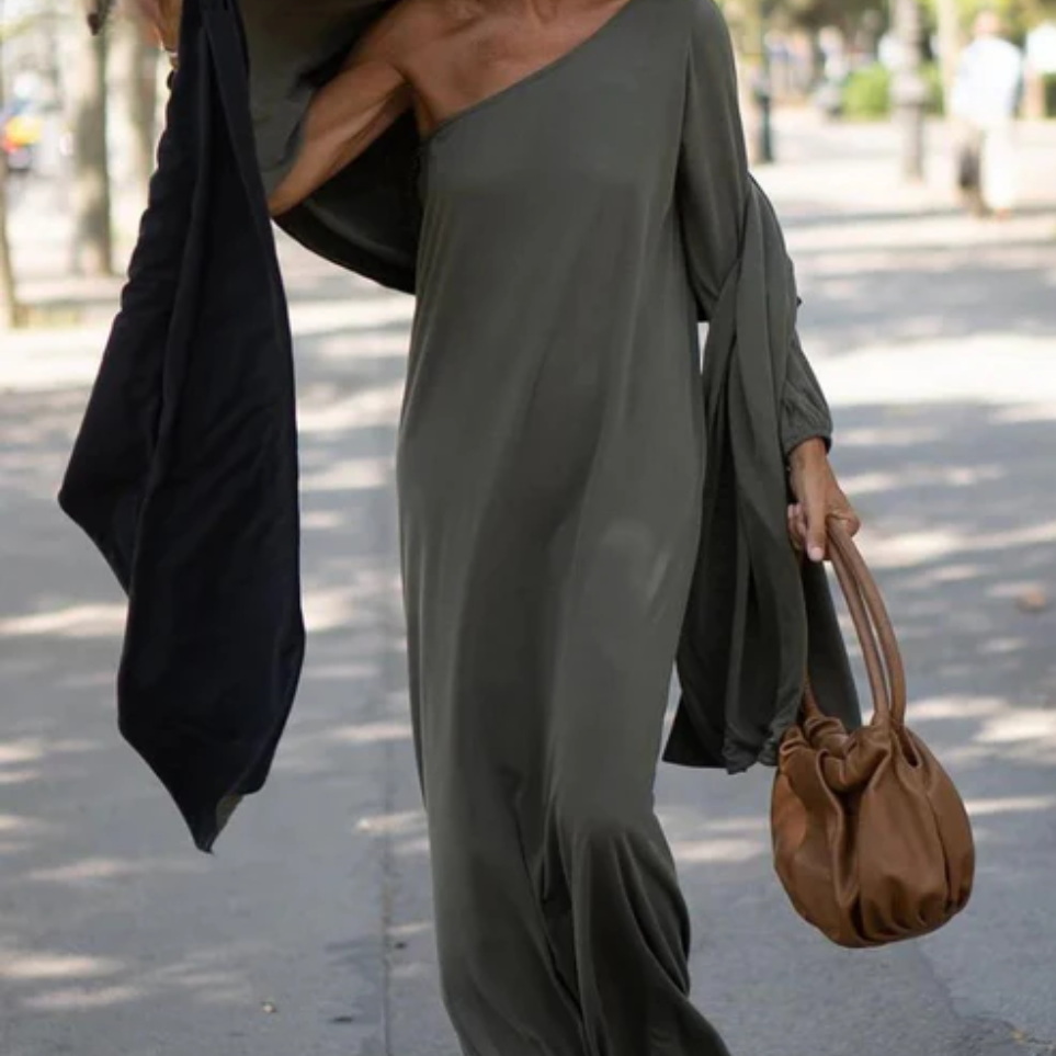 Aiden™ - Elegante Eén-Schouder Jurk
