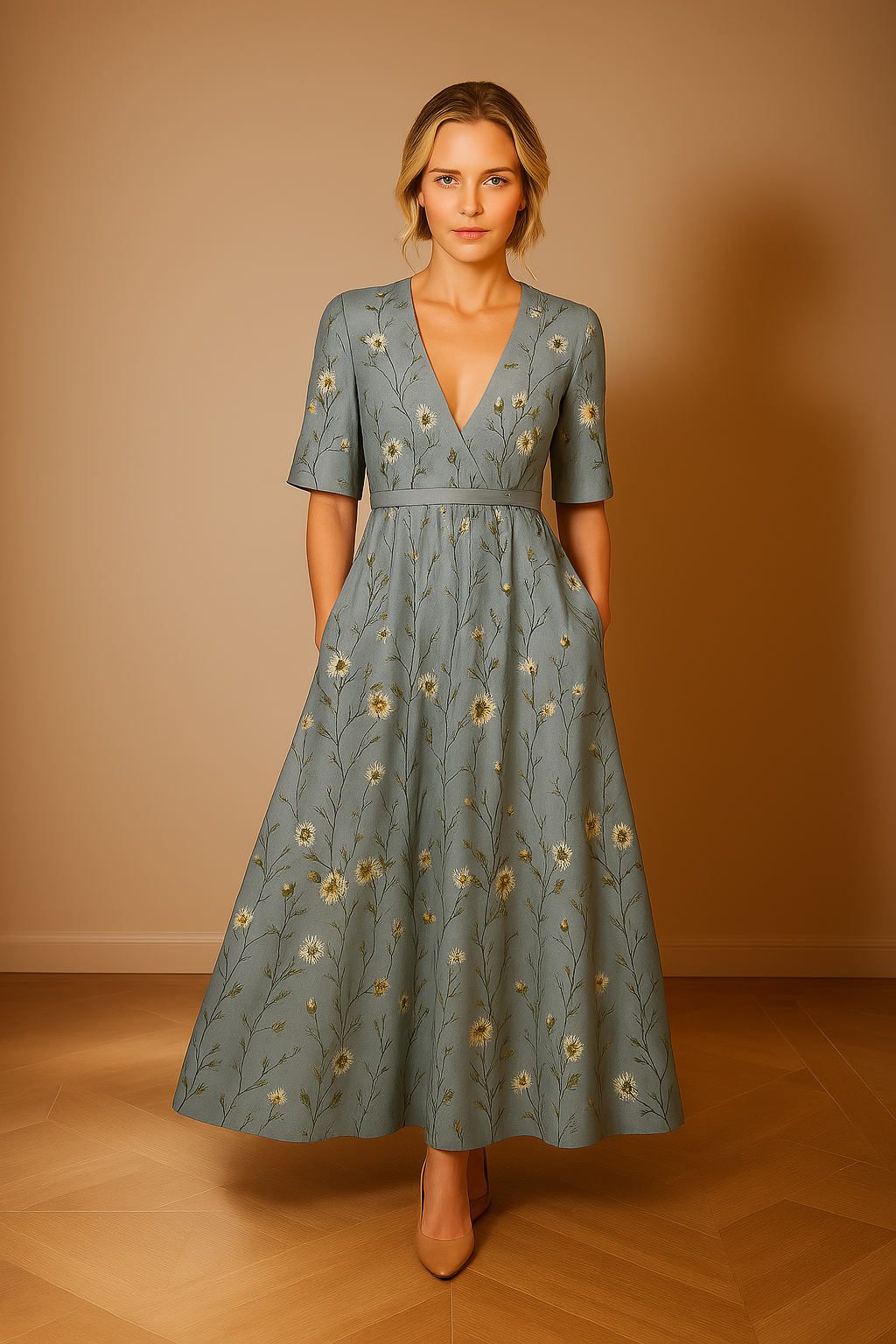 Lorraine | Bloemenpatroon jurk