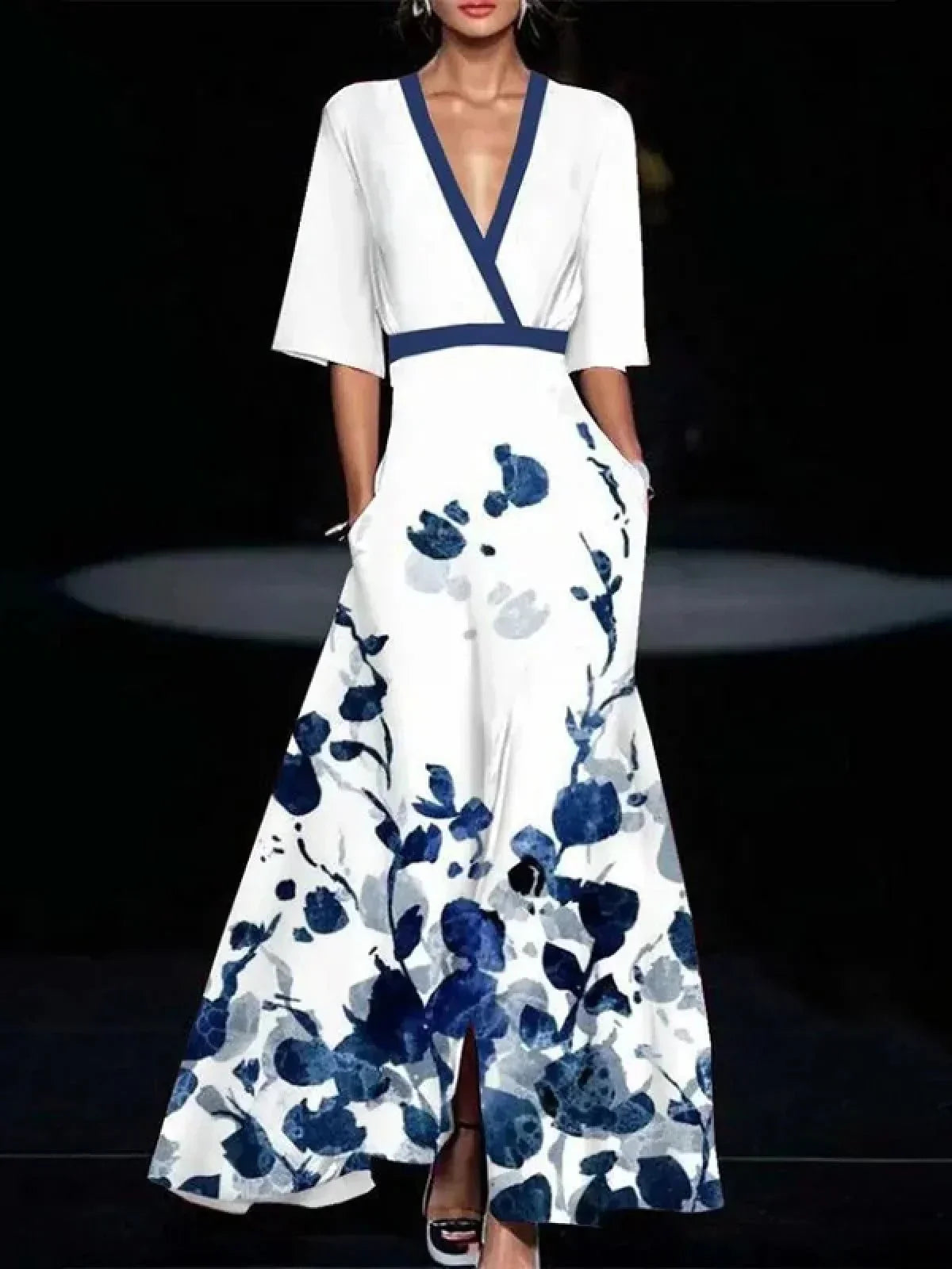 MIRIAM | Elegante Korte Mouw Jurk