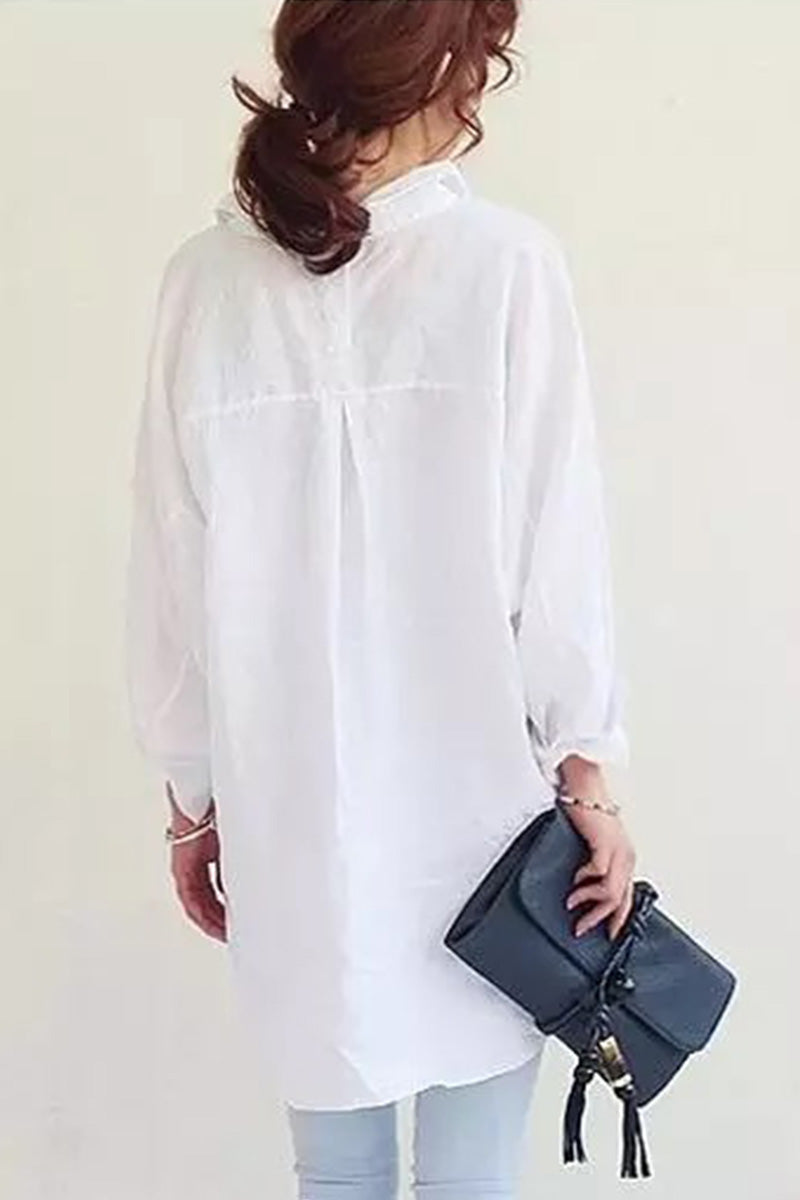 Florence | Dames Oversized Linnen Shirt