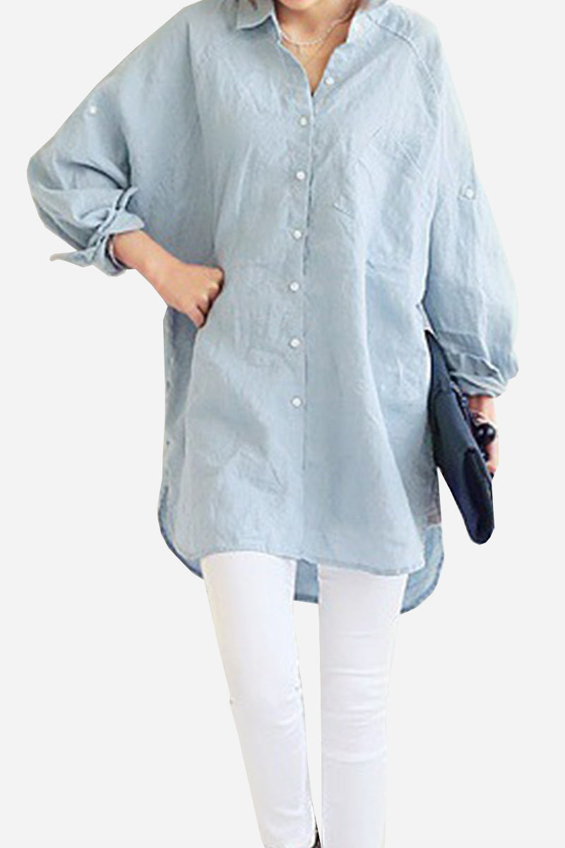 Florence | Dames Oversized Linnen Shirt