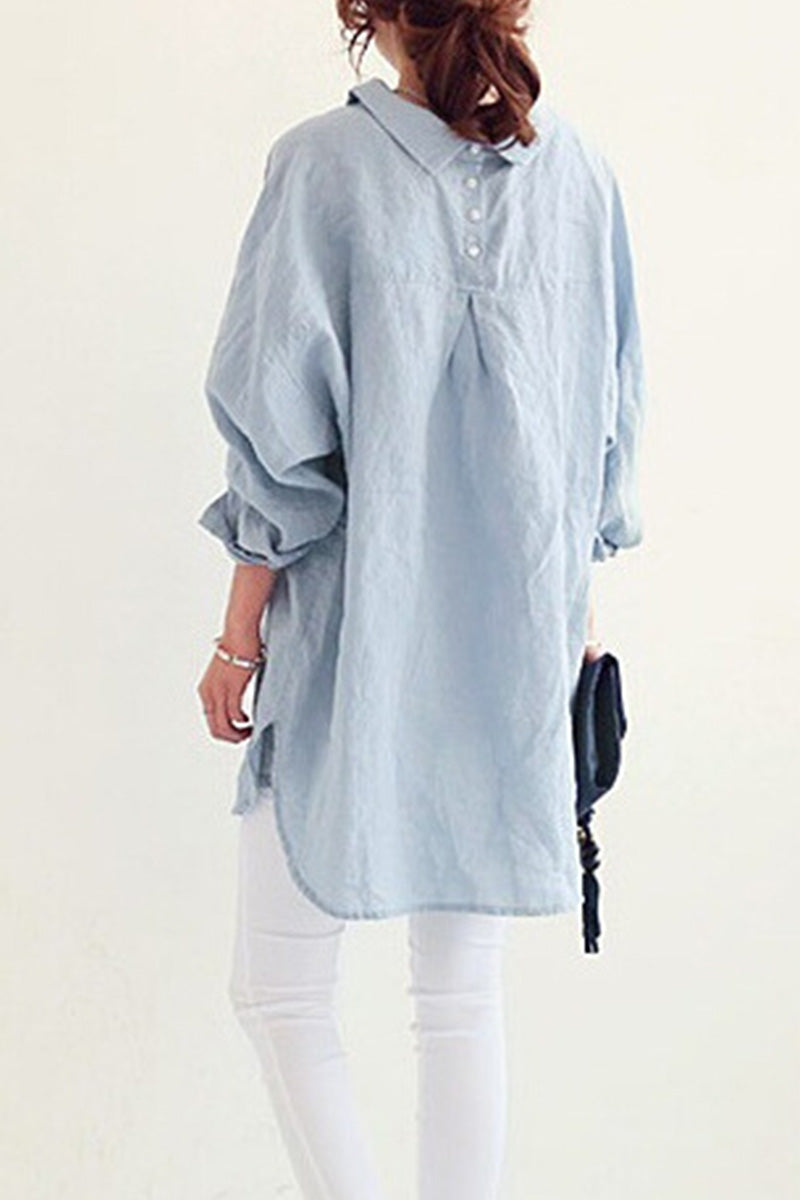 Florence | Dames Oversized Linnen Shirt