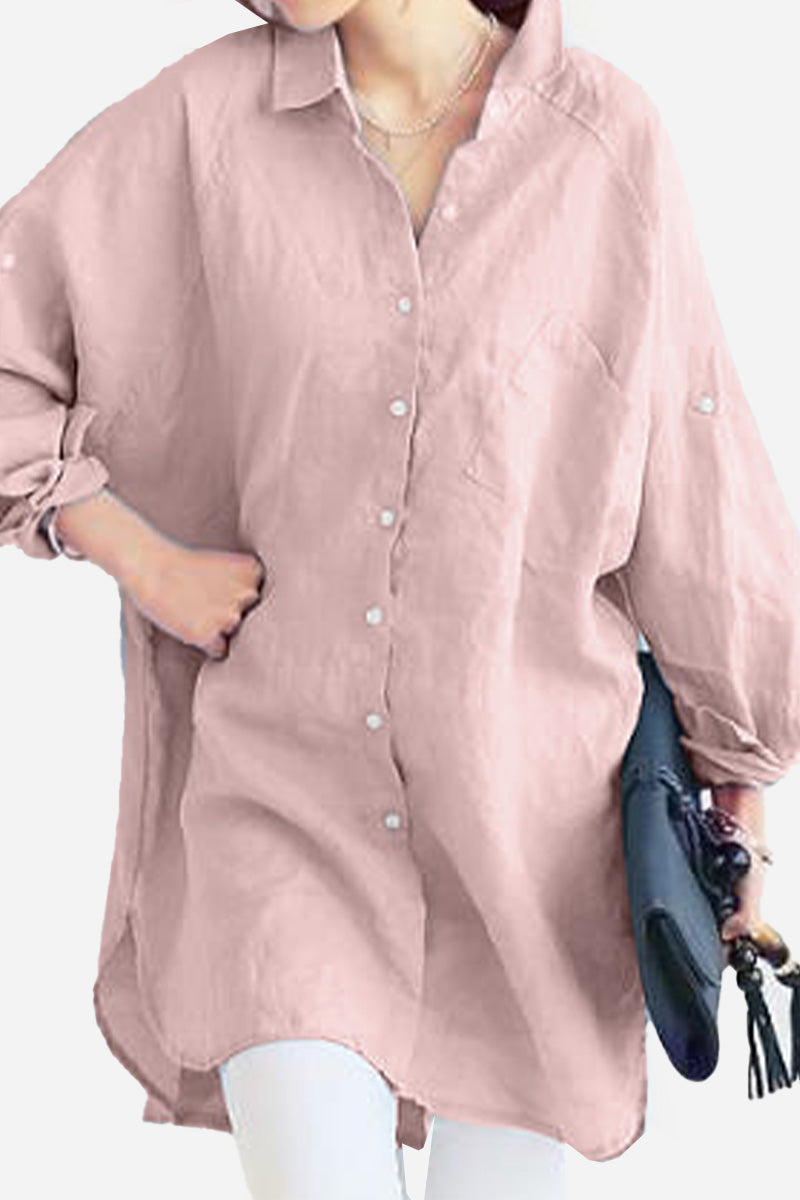 Florence | Dames Oversized Linnen Shirt
