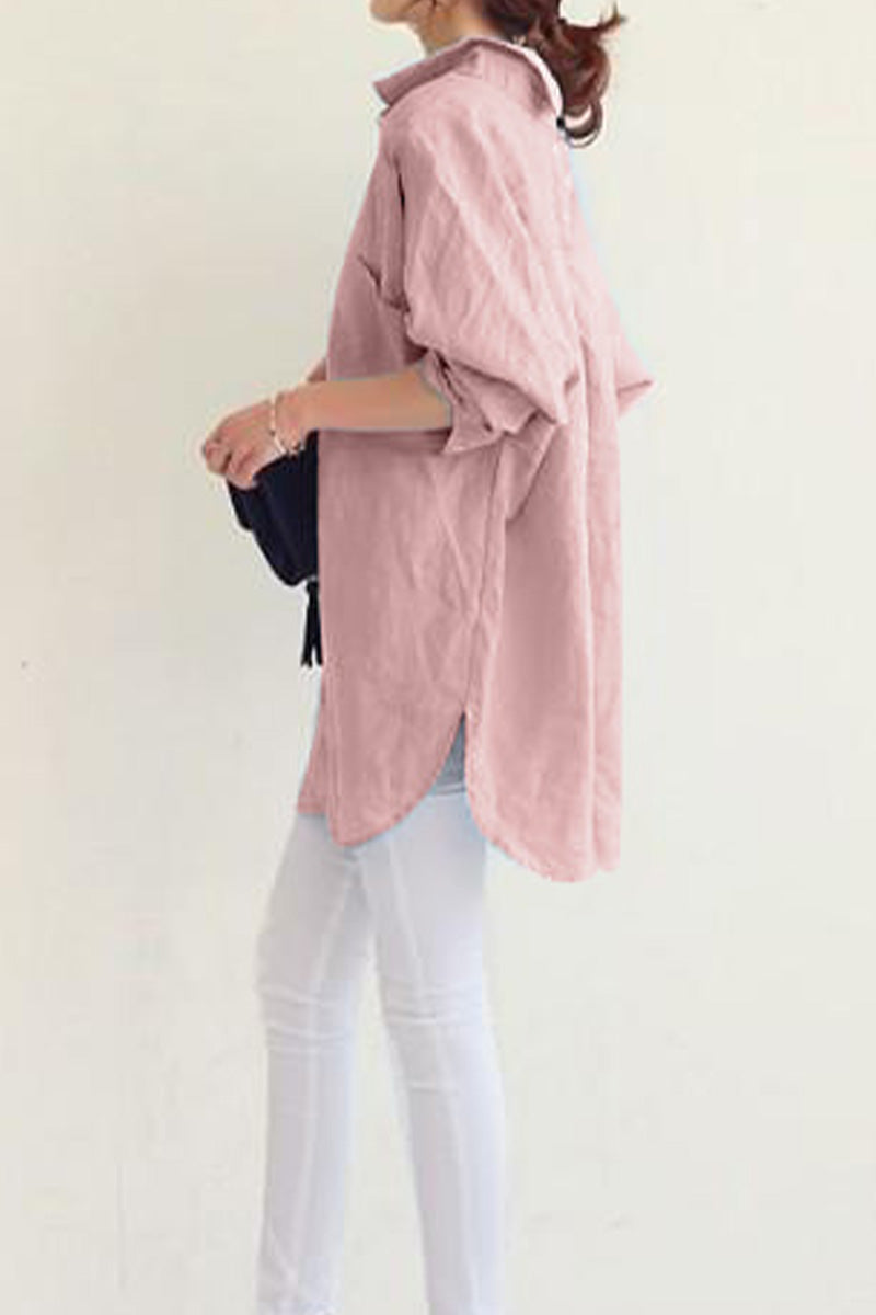 Florence | Dames Oversized Linnen Shirt