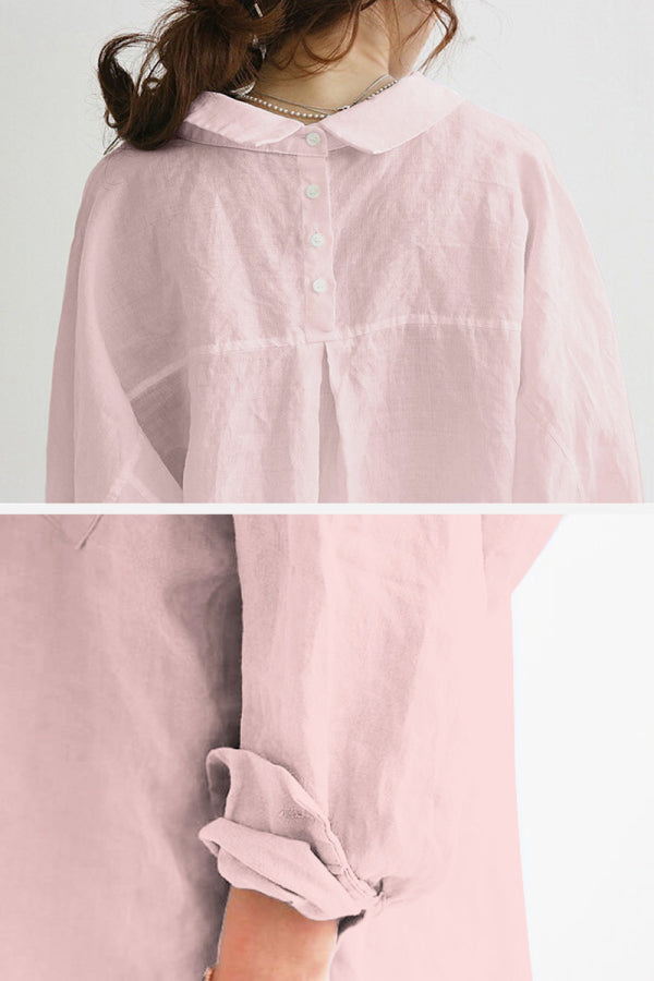 Florence | Dames Oversized Linnen Shirt