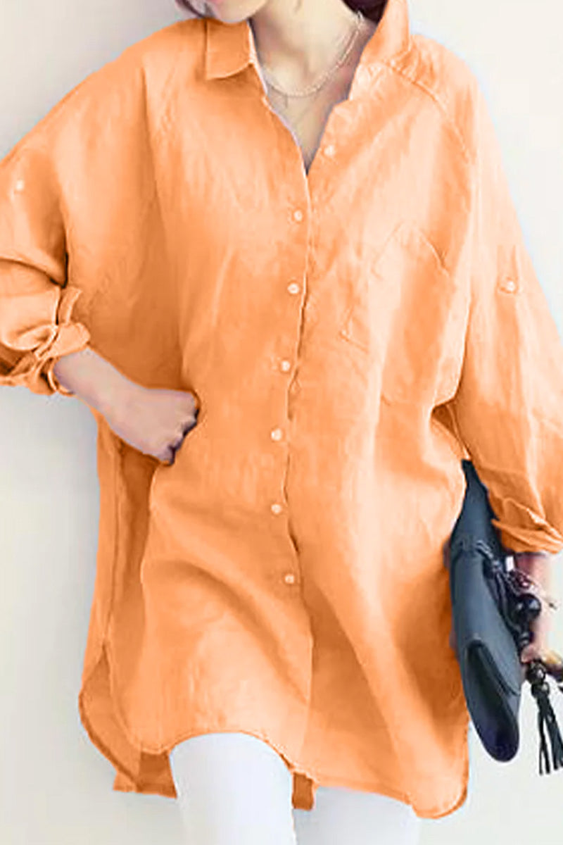 Florence | Dames Oversized Linnen Shirt