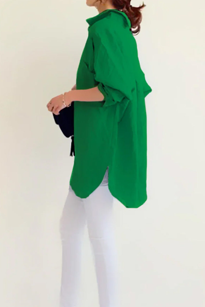 Florence | Dames Oversized Linnen Shirt