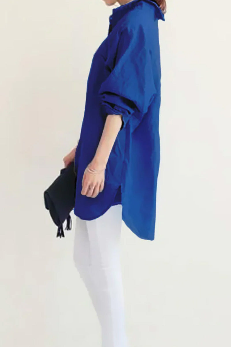 Florence | Dames Oversized Linnen Shirt