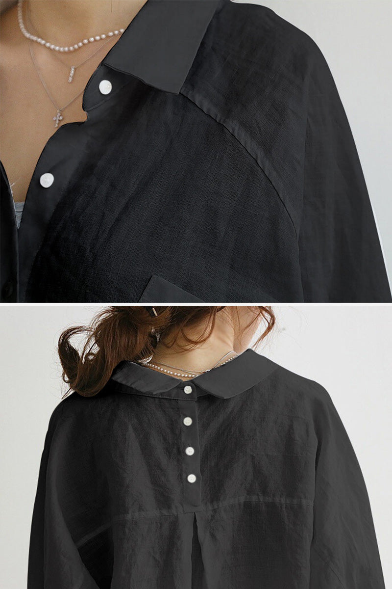 Florence | Dames Oversized Linnen Shirt