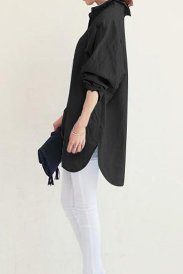 Florence | Dames Oversized Linnen Shirt