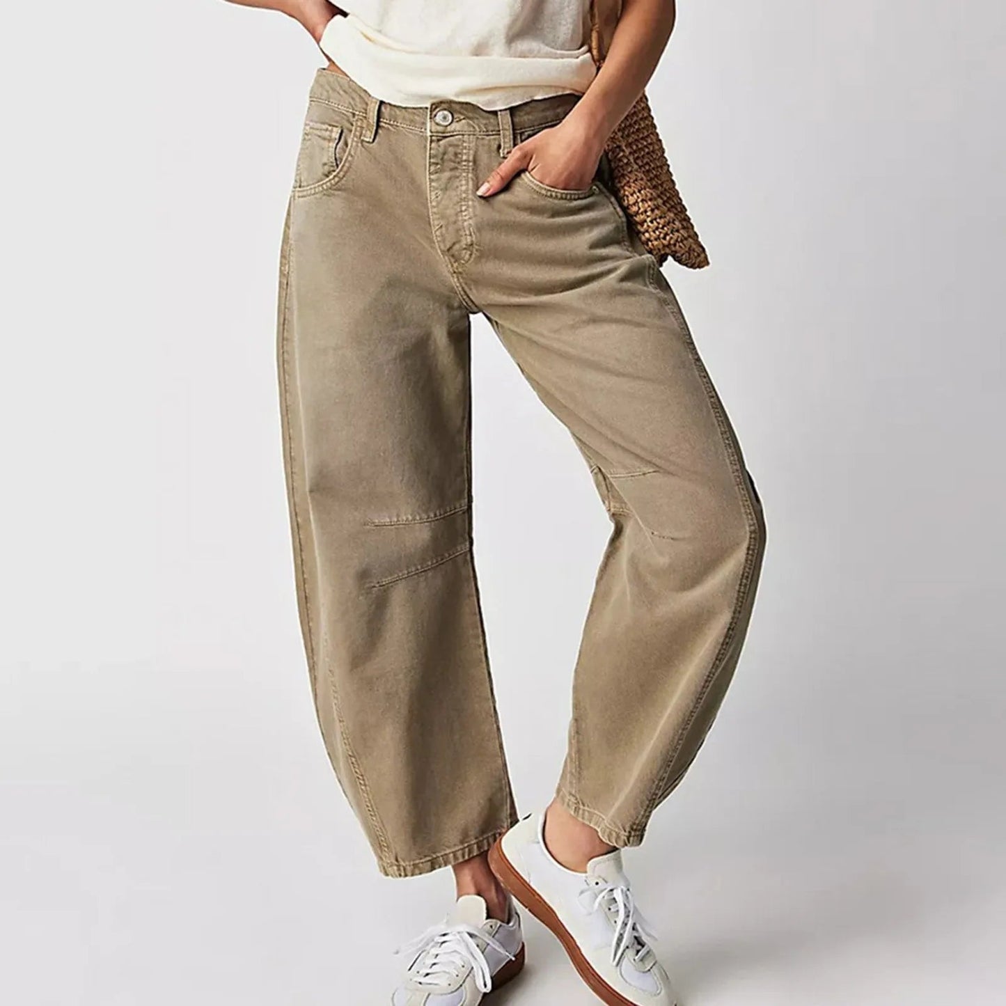 Solenn | Comfortabele jeans met wijde pijpen