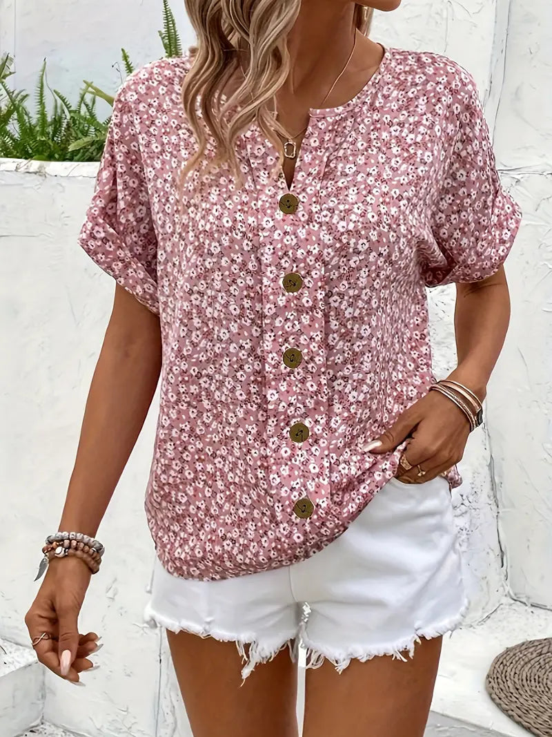 Verna | Elegante blouse met bloemenprint