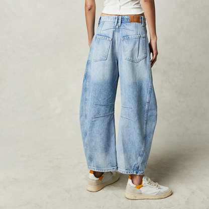 Solenn | Comfortabele jeans met wijde pijpen
