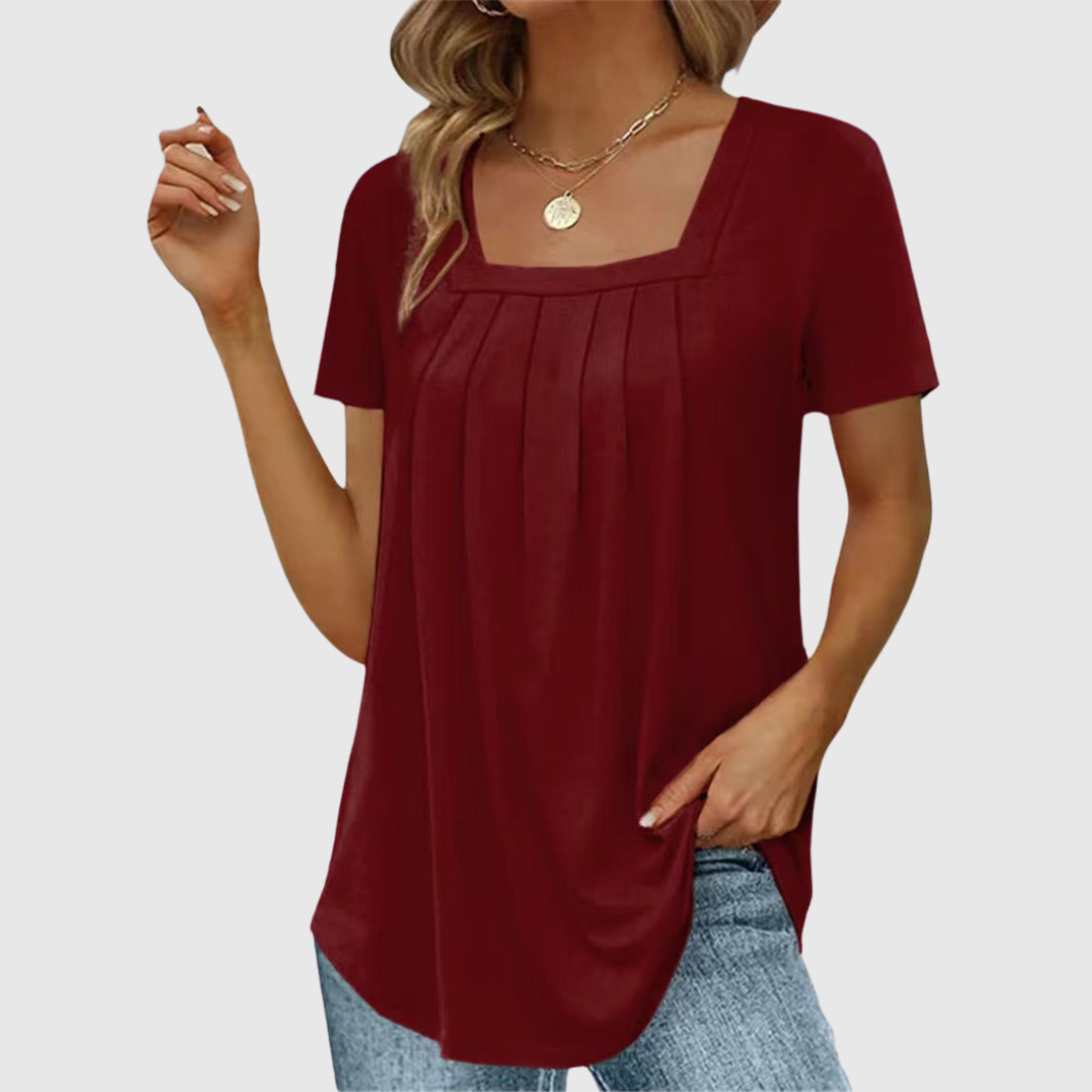 Chloe | Elegante Vouwshirt van Premiumstof