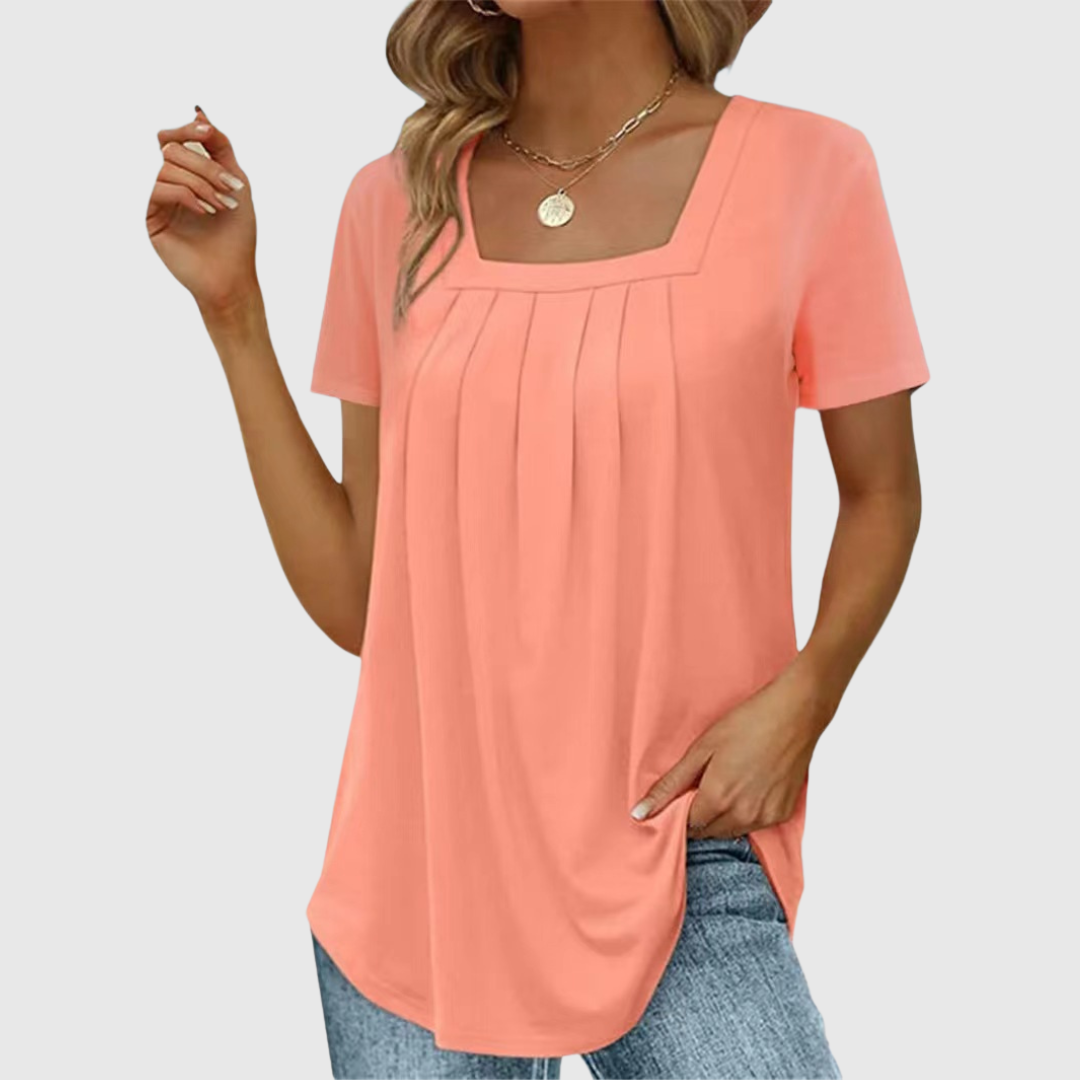 Chloe | Elegante Vouwshirt van Premiumstof