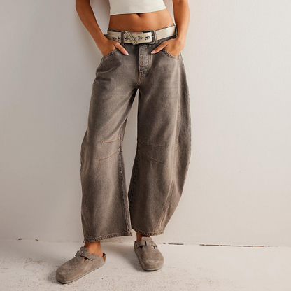 Solenn | Comfortabele jeans met wijde pijpen