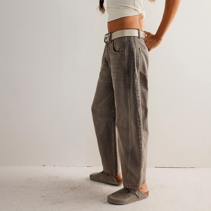 Solenn | Comfortabele jeans met wijde pijpen