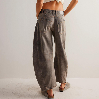 Solenn | Comfortabele jeans met wijde pijpen