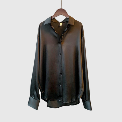 Sarah | Elegante Blouse van hoogwaardige satijn
