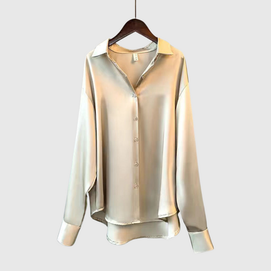Sarah | Elegante Blouse van hoogwaardige satijn