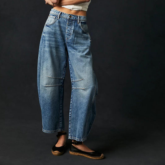 Solenn | Comfortabele jeans met wijde pijpen