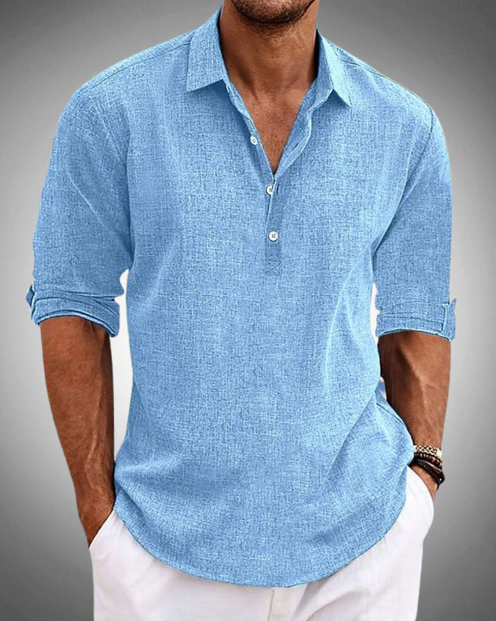Matteo | Classic Katoenen Shirt (1+1 Gratis)