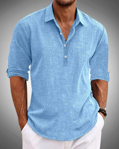 Matteo | Classic Katoenen Shirt (1+1 Gratis)