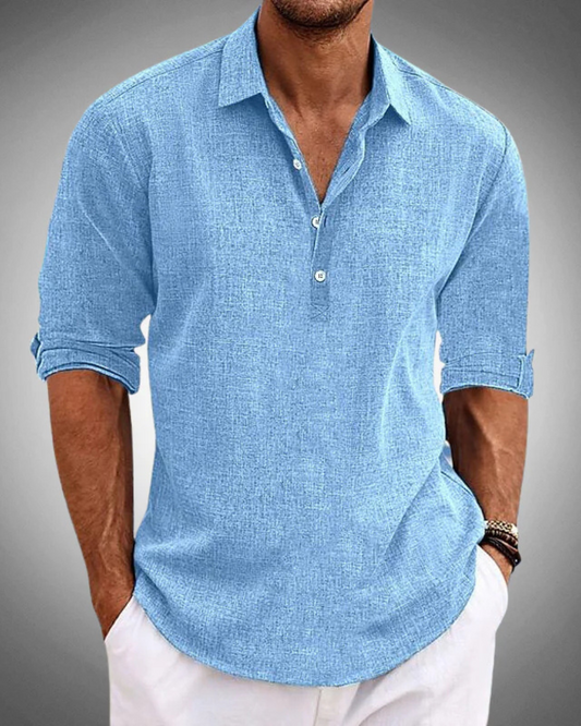 Matteo | Classic Katoenen Shirt (1+1 Gratis)