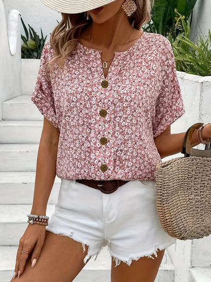 Verna | Elegante blouse met bloemenprint