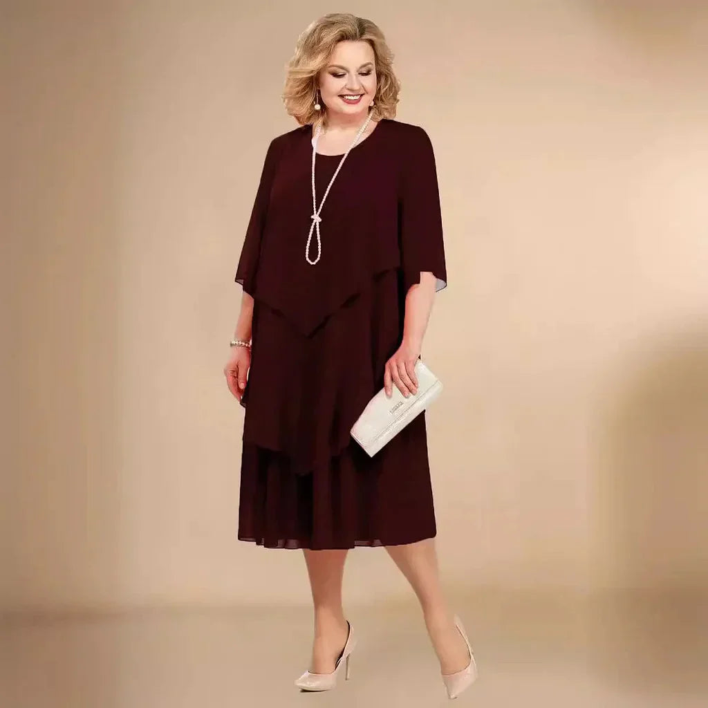 Naomi | Elegante Jurk (Grote Maten)