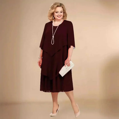 Naomi | Elegante Jurk (Grote Maten)