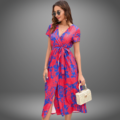 Ailyn™ | Zomerjurk met bloemenprint
