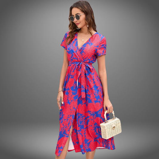 Ailyn™ | Zomerjurk met bloemenprint