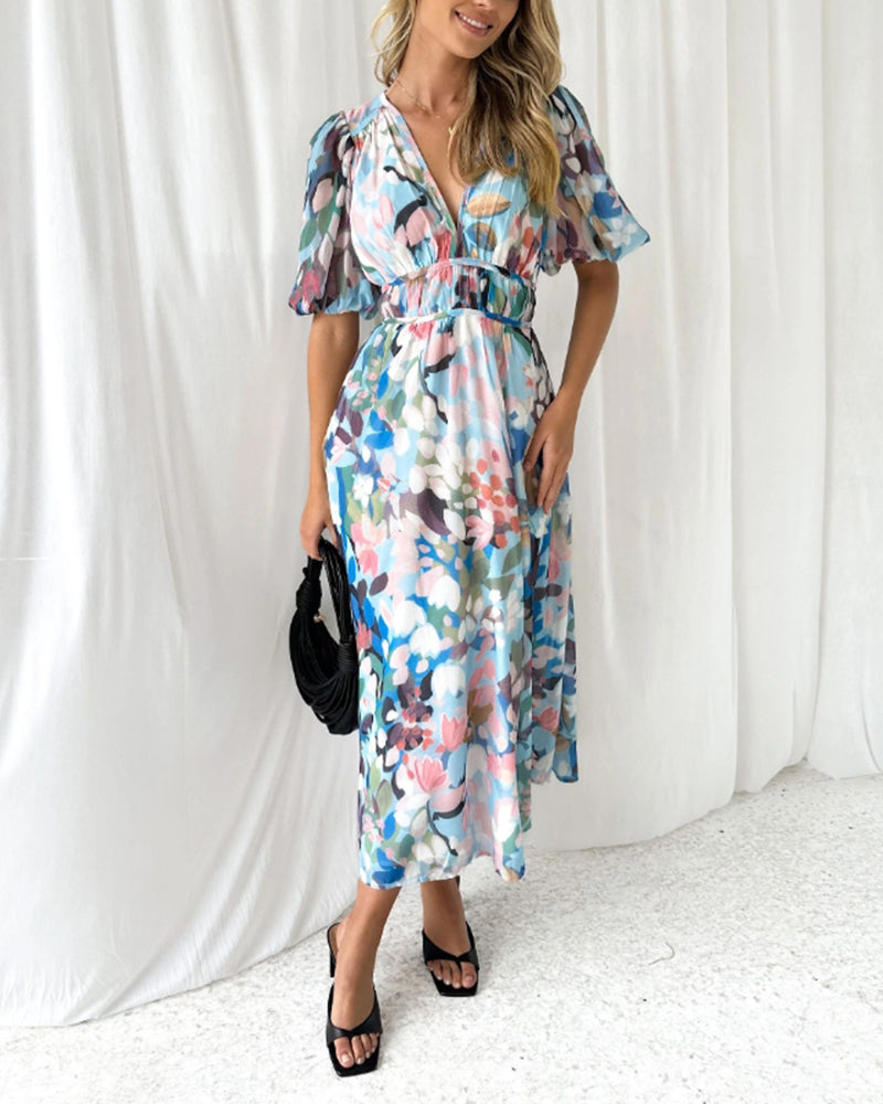 Emerie | Lange boho jurk