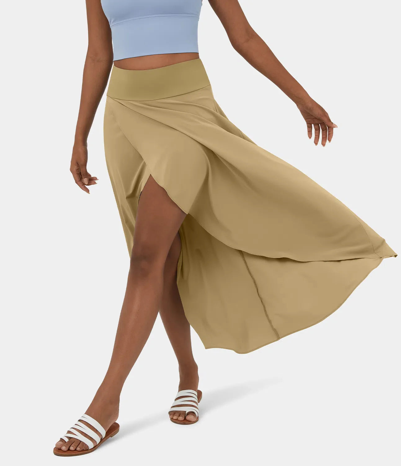 Cynthia | Gespleten Comfortabele rok