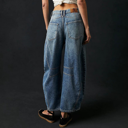 Solenn | Comfortabele jeans met wijde pijpen